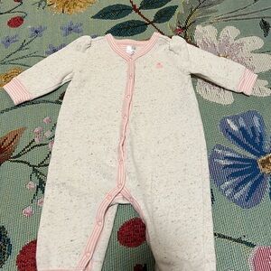 GAP Pink and Cream Kids Footie